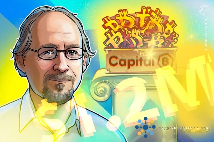 Capital B raises $1.3M from Adam Back for Bitcoin strategy