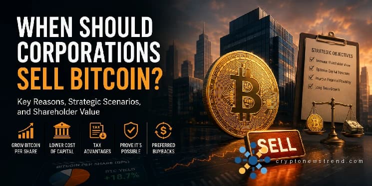 5 Reasons Corporations Should Sell Bitcoin
