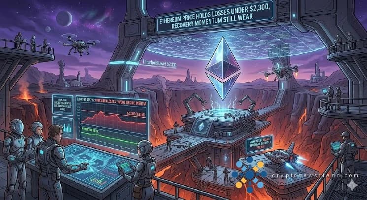 Ethereum Price Holds Losses Under $2,300, Recovery Momentum Still Weak