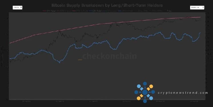Cryptocurrency investors are accumulating bitcoin at unprecedented rates, shattering a years-long decline.
