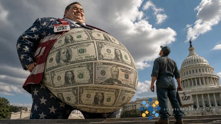 America’s $31.27 trillion in debt now exceeds GDP – silently reinforces the case for Bitcoin