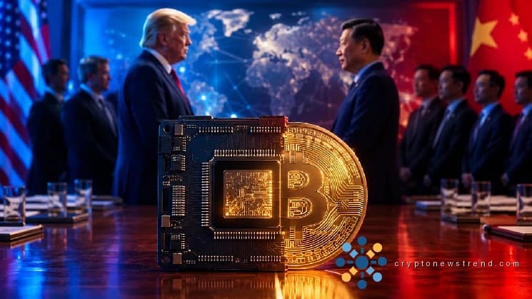 A high-stakes diplomatic trip to China, led by the former US President and top executives, may seal the fate of Bitcoin's recent price surge.