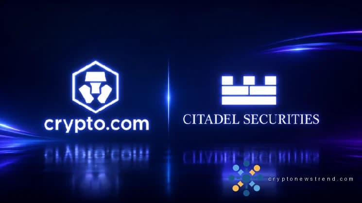 Crypto.com lands $400 million from Citadel Securities in first institutional funding round